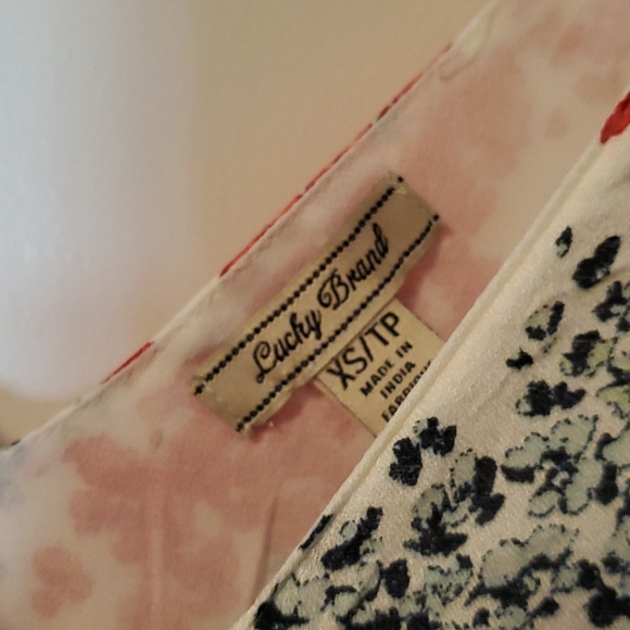 Lucky Brand NWT Floral Sleeveless Maxi Dress XS - Picture 8 of 10